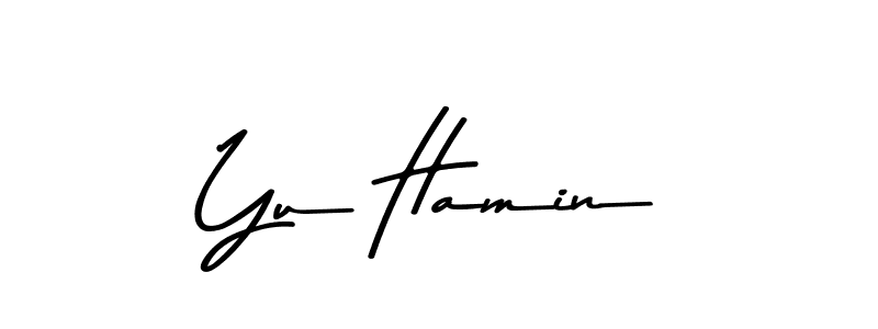 Asem Kandis PERSONAL USE is a professional signature style that is perfect for those who want to add a touch of class to their signature. It is also a great choice for those who want to make their signature more unique. Get Yu Hamin name to fancy signature for free. Yu Hamin signature style 9 images and pictures png