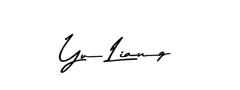 Yu Liang stylish signature style. Best Handwritten Sign (Asem Kandis PERSONAL USE) for my name. Handwritten Signature Collection Ideas for my name Yu Liang. Yu Liang signature style 9 images and pictures png