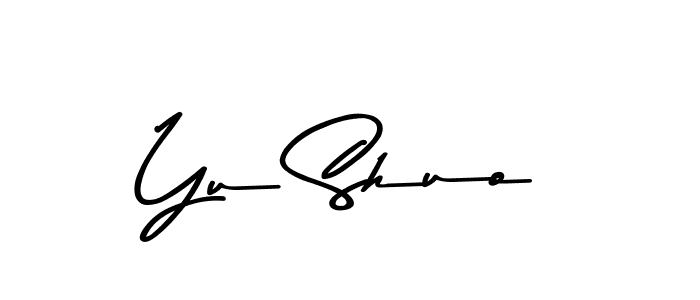 How to make Yu Shuo signature? Asem Kandis PERSONAL USE is a professional autograph style. Create handwritten signature for Yu Shuo name. Yu Shuo signature style 9 images and pictures png