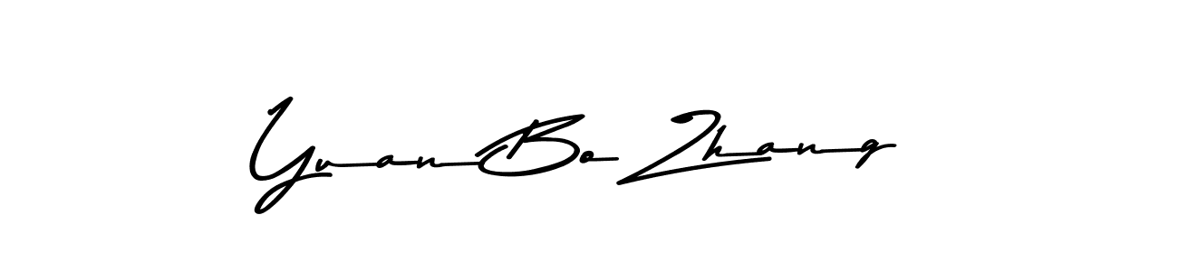 How to make Yuan Bo Zhang name signature. Use Asem Kandis PERSONAL USE style for creating short signs online. This is the latest handwritten sign. Yuan Bo Zhang signature style 9 images and pictures png