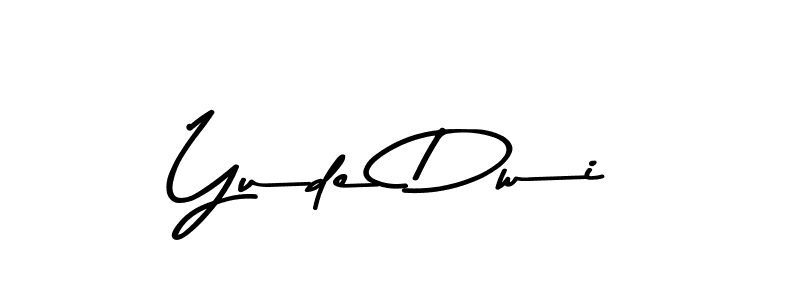 Also You can easily find your signature by using the search form. We will create Yude Dwi name handwritten signature images for you free of cost using Asem Kandis PERSONAL USE sign style. Yude Dwi signature style 9 images and pictures png