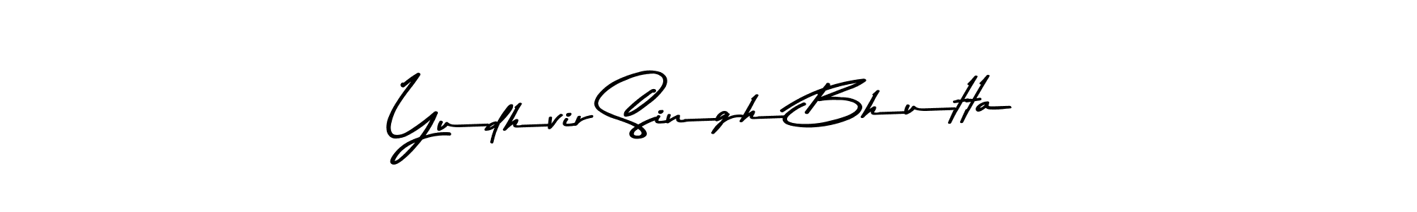 The best way (Asem Kandis PERSONAL USE) to make a short signature is to pick only two or three words in your name. The name Yudhvir Singh Bhutta include a total of six letters. For converting this name. Yudhvir Singh Bhutta signature style 9 images and pictures png
