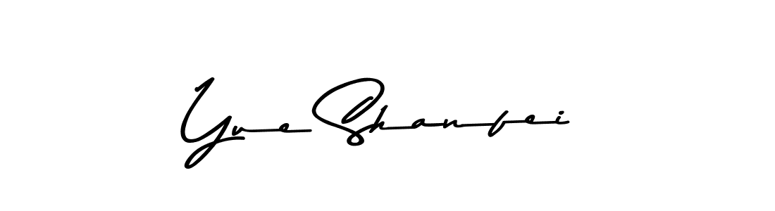 The best way (Asem Kandis PERSONAL USE) to make a short signature is to pick only two or three words in your name. The name Yue Shanfei include a total of six letters. For converting this name. Yue Shanfei signature style 9 images and pictures png