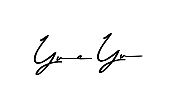 Also You can easily find your signature by using the search form. We will create Yue Yu name handwritten signature images for you free of cost using Asem Kandis PERSONAL USE sign style. Yue Yu signature style 9 images and pictures png