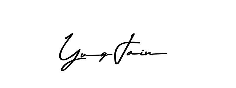 How to Draw Yug Jain signature style? Asem Kandis PERSONAL USE is a latest design signature styles for name Yug Jain. Yug Jain signature style 9 images and pictures png