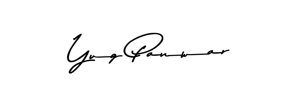 Also You can easily find your signature by using the search form. We will create Yug Panwar name handwritten signature images for you free of cost using Asem Kandis PERSONAL USE sign style. Yug Panwar signature style 9 images and pictures png