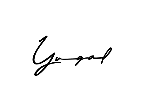 Make a beautiful signature design for name Yugal. Use this online signature maker to create a handwritten signature for free. Yugal signature style 9 images and pictures png