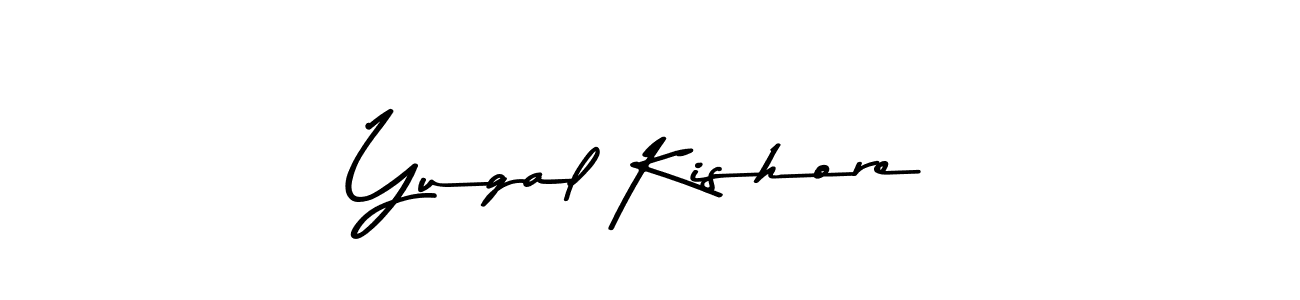 Similarly Asem Kandis PERSONAL USE is the best handwritten signature design. Signature creator online .You can use it as an online autograph creator for name Yugal Kishore. Yugal Kishore signature style 9 images and pictures png