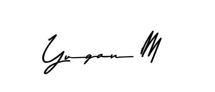 You can use this online signature creator to create a handwritten signature for the name Yugan M. This is the best online autograph maker. Yugan M signature style 9 images and pictures png