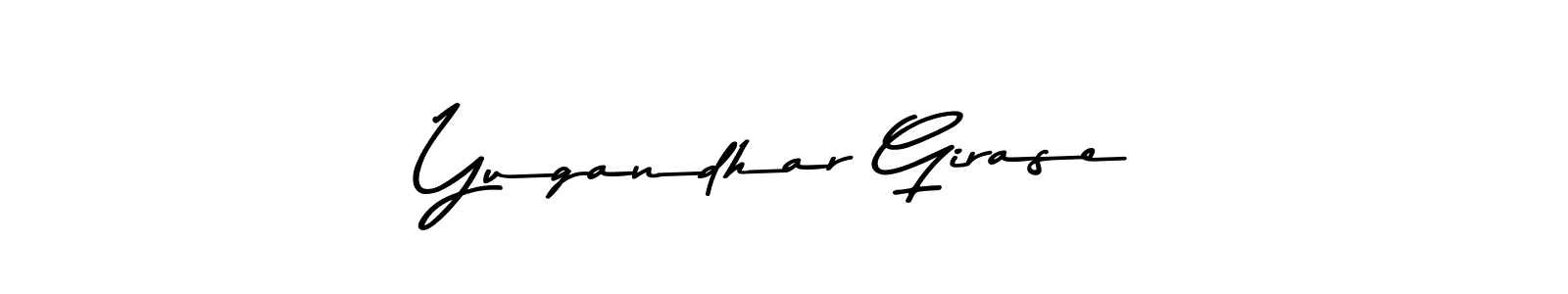 How to Draw Yugandhar Girase signature style? Asem Kandis PERSONAL USE is a latest design signature styles for name Yugandhar Girase. Yugandhar Girase signature style 9 images and pictures png