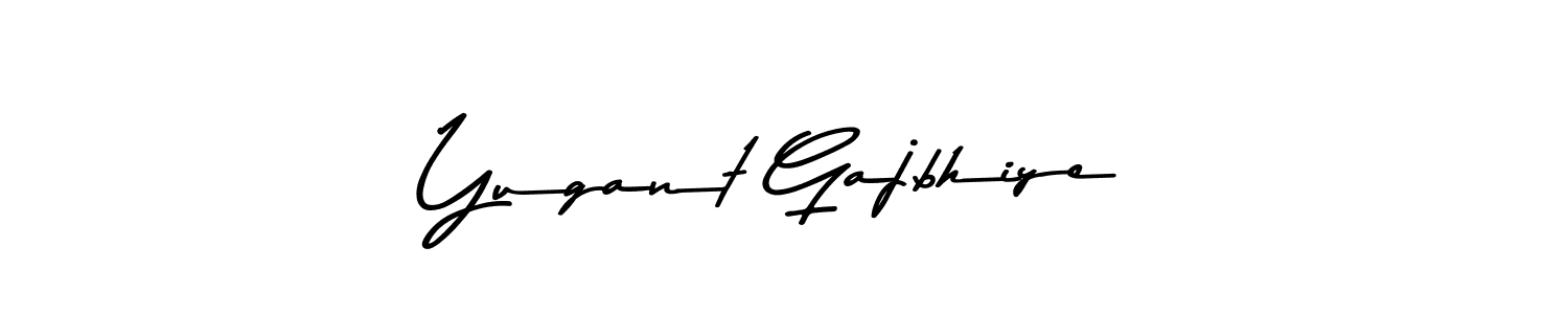 The best way (Asem Kandis PERSONAL USE) to make a short signature is to pick only two or three words in your name. The name Yugant Gajbhiye include a total of six letters. For converting this name. Yugant Gajbhiye signature style 9 images and pictures png