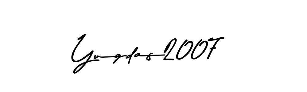 It looks lik you need a new signature style for name Yugdas2007. Design unique handwritten (Asem Kandis PERSONAL USE) signature with our free signature maker in just a few clicks. Yugdas2007 signature style 9 images and pictures png