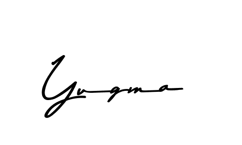 This is the best signature style for the Yugma name. Also you like these signature font (Asem Kandis PERSONAL USE). Mix name signature. Yugma signature style 9 images and pictures png