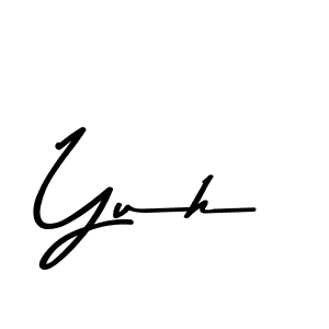 Also You can easily find your signature by using the search form. We will create Yuh name handwritten signature images for you free of cost using Asem Kandis PERSONAL USE sign style. Yuh signature style 9 images and pictures png