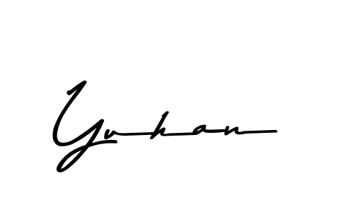 Asem Kandis PERSONAL USE is a professional signature style that is perfect for those who want to add a touch of class to their signature. It is also a great choice for those who want to make their signature more unique. Get Yuhan name to fancy signature for free. Yuhan signature style 9 images and pictures png