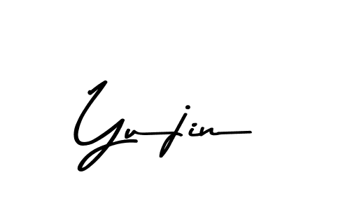 Make a beautiful signature design for name Yujin. Use this online signature maker to create a handwritten signature for free. Yujin signature style 9 images and pictures png