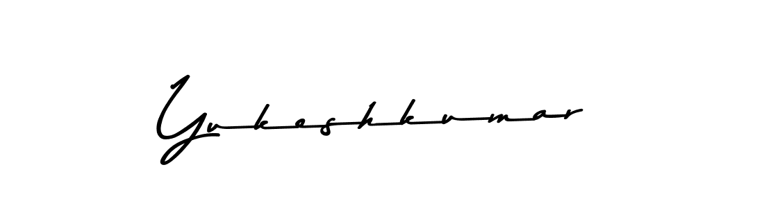 How to make Yukeshkumar signature? Asem Kandis PERSONAL USE is a professional autograph style. Create handwritten signature for Yukeshkumar name. Yukeshkumar signature style 9 images and pictures png