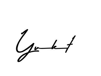 Also we have Yukt name is the best signature style. Create professional handwritten signature collection using Asem Kandis PERSONAL USE autograph style. Yukt signature style 9 images and pictures png