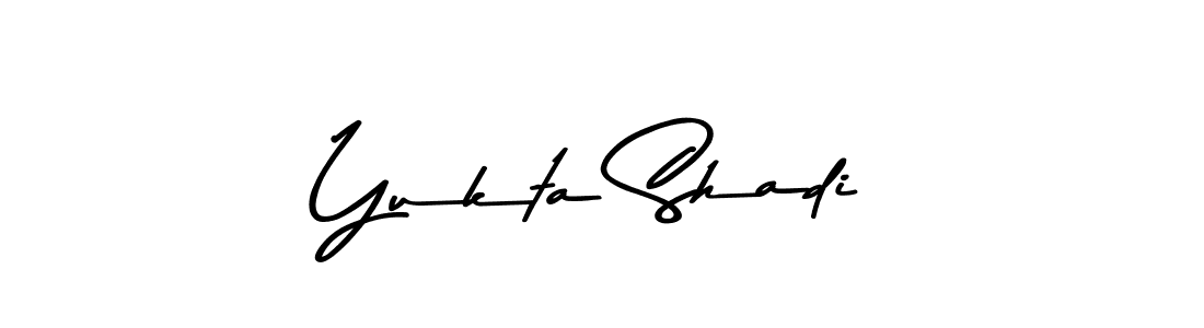 It looks lik you need a new signature style for name Yukta Shadi. Design unique handwritten (Asem Kandis PERSONAL USE) signature with our free signature maker in just a few clicks. Yukta Shadi signature style 9 images and pictures png