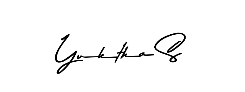 Make a beautiful signature design for name Yuktha S. Use this online signature maker to create a handwritten signature for free. Yuktha S signature style 9 images and pictures png