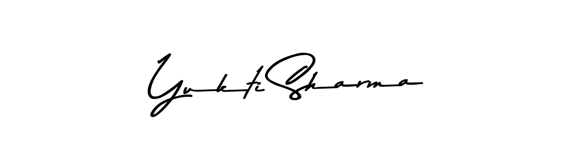 Make a beautiful signature design for name Yukti Sharma. Use this online signature maker to create a handwritten signature for free. Yukti Sharma signature style 9 images and pictures png