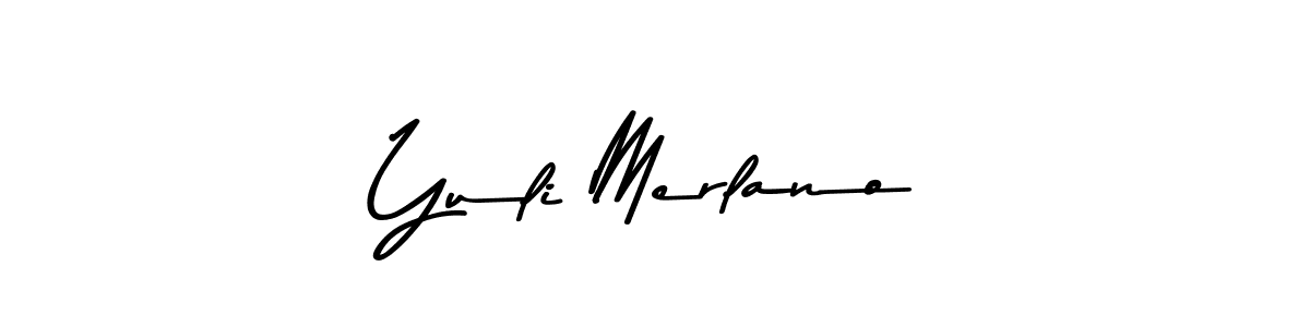 This is the best signature style for the Yuli Merlano name. Also you like these signature font (Asem Kandis PERSONAL USE). Mix name signature. Yuli Merlano signature style 9 images and pictures png