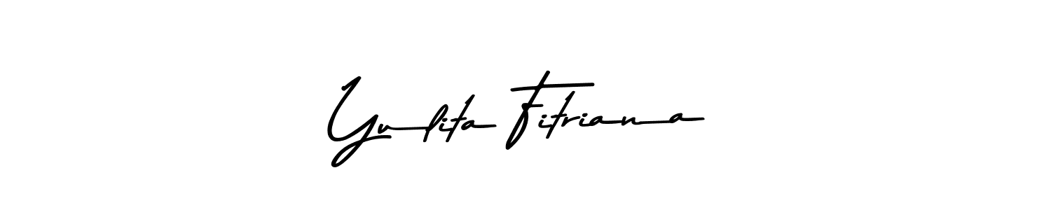Also we have Yulita Fitriana name is the best signature style. Create professional handwritten signature collection using Asem Kandis PERSONAL USE autograph style. Yulita Fitriana signature style 9 images and pictures png