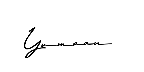 You should practise on your own different ways (Asem Kandis PERSONAL USE) to write your name (Yumaan) in signature. don't let someone else do it for you. Yumaan signature style 9 images and pictures png