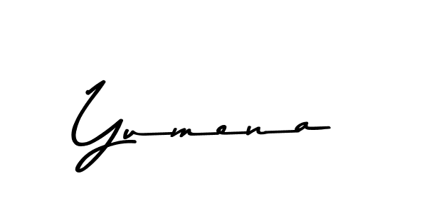 How to make Yumena signature? Asem Kandis PERSONAL USE is a professional autograph style. Create handwritten signature for Yumena name. Yumena signature style 9 images and pictures png