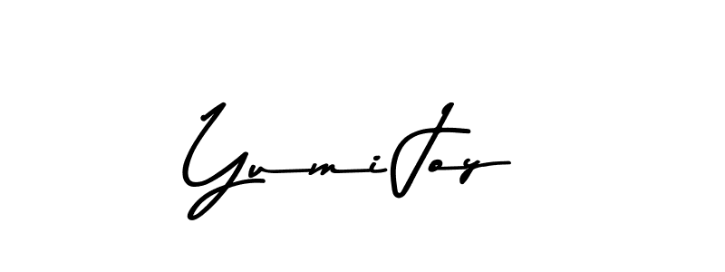 Use a signature maker to create a handwritten signature online. With this signature software, you can design (Asem Kandis PERSONAL USE) your own signature for name Yumi Joy. Yumi Joy signature style 9 images and pictures png