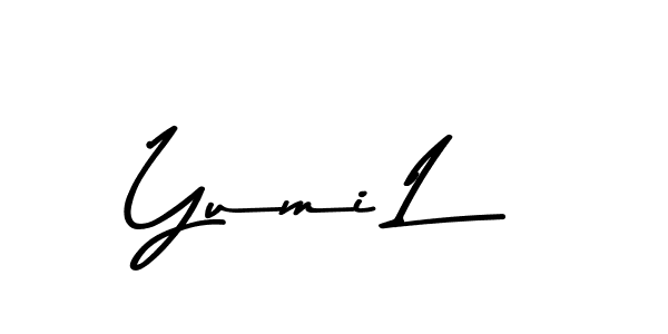 if you are searching for the best signature style for your name Yumi L. so please give up your signature search. here we have designed multiple signature styles  using Asem Kandis PERSONAL USE. Yumi L signature style 9 images and pictures png