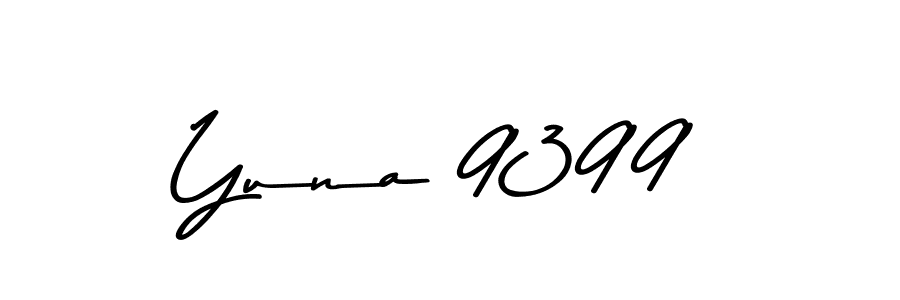 Make a beautiful signature design for name Yuna 9399. Use this online signature maker to create a handwritten signature for free. Yuna 9399 signature style 9 images and pictures png