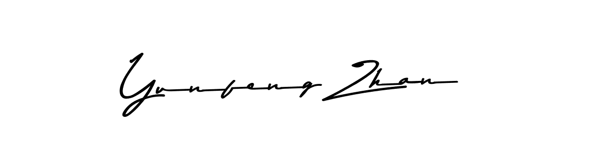 Also we have Yunfeng Zhan name is the best signature style. Create professional handwritten signature collection using Asem Kandis PERSONAL USE autograph style. Yunfeng Zhan signature style 9 images and pictures png