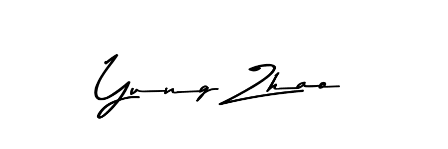 This is the best signature style for the Yung Zhao name. Also you like these signature font (Asem Kandis PERSONAL USE). Mix name signature. Yung Zhao signature style 9 images and pictures png