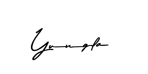 Similarly Asem Kandis PERSONAL USE is the best handwritten signature design. Signature creator online .You can use it as an online autograph creator for name Yungla. Yungla signature style 9 images and pictures png