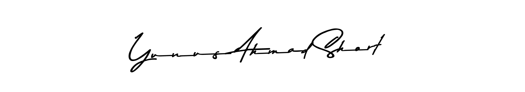 Also You can easily find your signature by using the search form. We will create Yunus Ahmad Short name handwritten signature images for you free of cost using Asem Kandis PERSONAL USE sign style. Yunus Ahmad Short signature style 9 images and pictures png