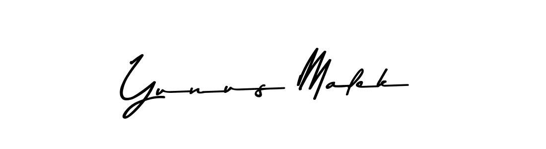 Make a beautiful signature design for name Yunus Malek. Use this online signature maker to create a handwritten signature for free. Yunus Malek signature style 9 images and pictures png