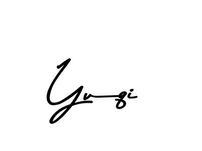 Yuqi stylish signature style. Best Handwritten Sign (Asem Kandis PERSONAL USE) for my name. Handwritten Signature Collection Ideas for my name Yuqi. Yuqi signature style 9 images and pictures png