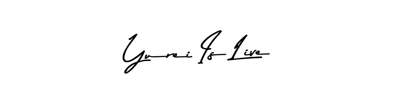 Also we have Yurei Is Live name is the best signature style. Create professional handwritten signature collection using Asem Kandis PERSONAL USE autograph style. Yurei Is Live signature style 9 images and pictures png