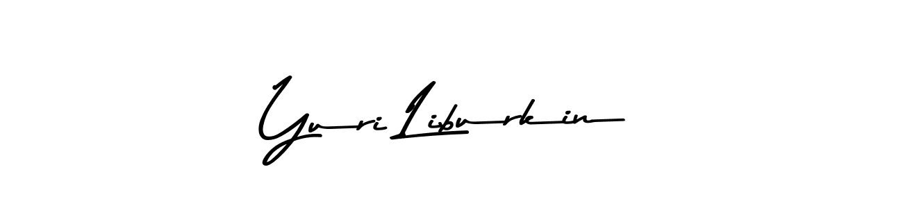 How to make Yuri Liburkin name signature. Use Asem Kandis PERSONAL USE style for creating short signs online. This is the latest handwritten sign. Yuri Liburkin signature style 9 images and pictures png