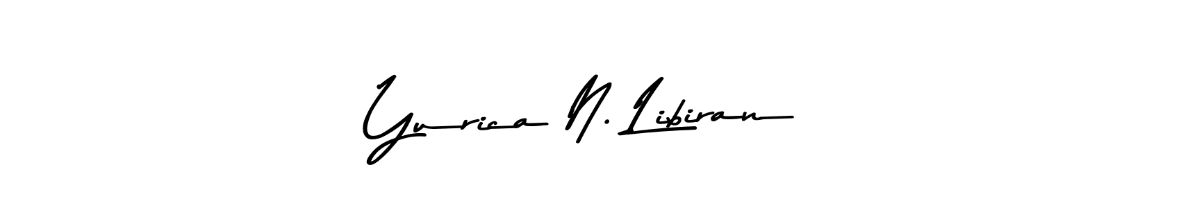It looks lik you need a new signature style for name Yurica N. Libiran. Design unique handwritten (Asem Kandis PERSONAL USE) signature with our free signature maker in just a few clicks. Yurica N. Libiran signature style 9 images and pictures png