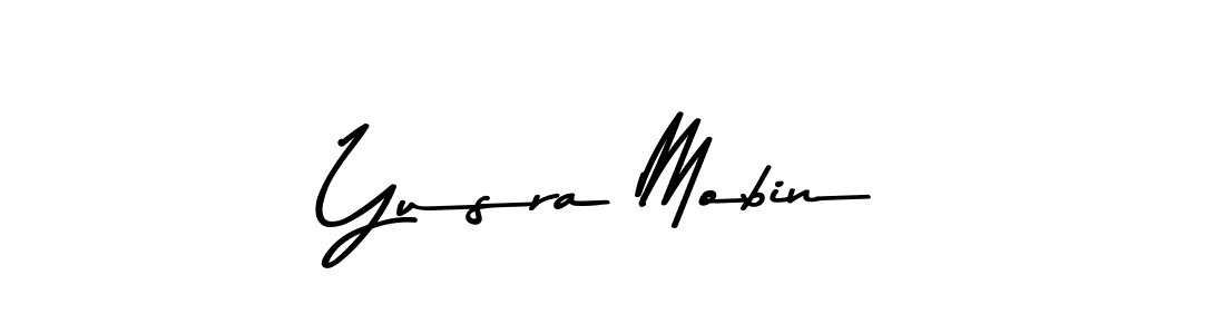 You can use this online signature creator to create a handwritten signature for the name Yusra Mobin. This is the best online autograph maker. Yusra Mobin signature style 9 images and pictures png