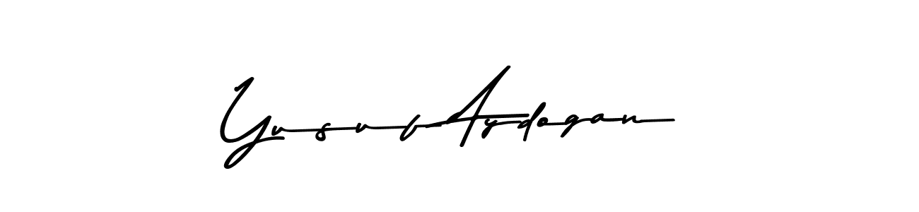 Yusuf Aydogan stylish signature style. Best Handwritten Sign (Asem Kandis PERSONAL USE) for my name. Handwritten Signature Collection Ideas for my name Yusuf Aydogan. Yusuf Aydogan signature style 9 images and pictures png