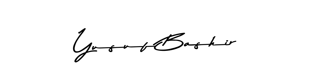 Yusuf Bashir stylish signature style. Best Handwritten Sign (Asem Kandis PERSONAL USE) for my name. Handwritten Signature Collection Ideas for my name Yusuf Bashir. Yusuf Bashir signature style 9 images and pictures png