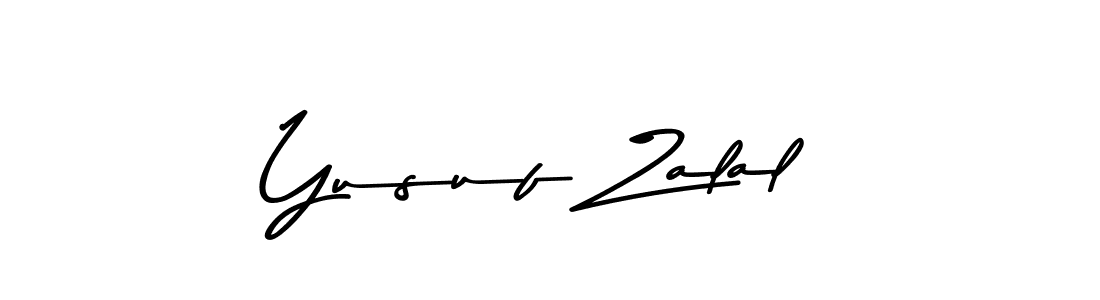 This is the best signature style for the Yusuf Zalal name. Also you like these signature font (Asem Kandis PERSONAL USE). Mix name signature. Yusuf Zalal signature style 9 images and pictures png