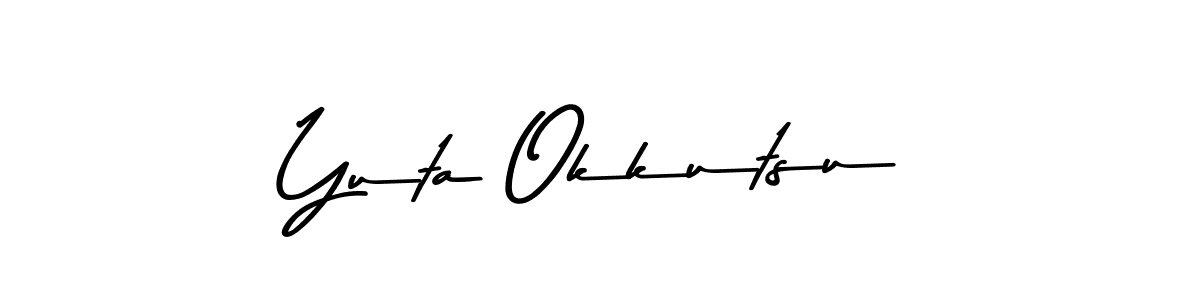 Best and Professional Signature Style for Yuta Okkutsu. Asem Kandis PERSONAL USE Best Signature Style Collection. Yuta Okkutsu signature style 9 images and pictures png