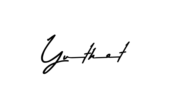 How to Draw Yuthet signature style? Asem Kandis PERSONAL USE is a latest design signature styles for name Yuthet. Yuthet signature style 9 images and pictures png