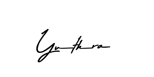 The best way (Asem Kandis PERSONAL USE) to make a short signature is to pick only two or three words in your name. The name Yuthra include a total of six letters. For converting this name. Yuthra signature style 9 images and pictures png