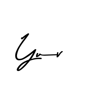 How to make Yuv signature? Asem Kandis PERSONAL USE is a professional autograph style. Create handwritten signature for Yuv name. Yuv signature style 9 images and pictures png
