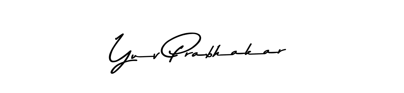 You can use this online signature creator to create a handwritten signature for the name Yuv Prabhakar. This is the best online autograph maker. Yuv Prabhakar signature style 9 images and pictures png